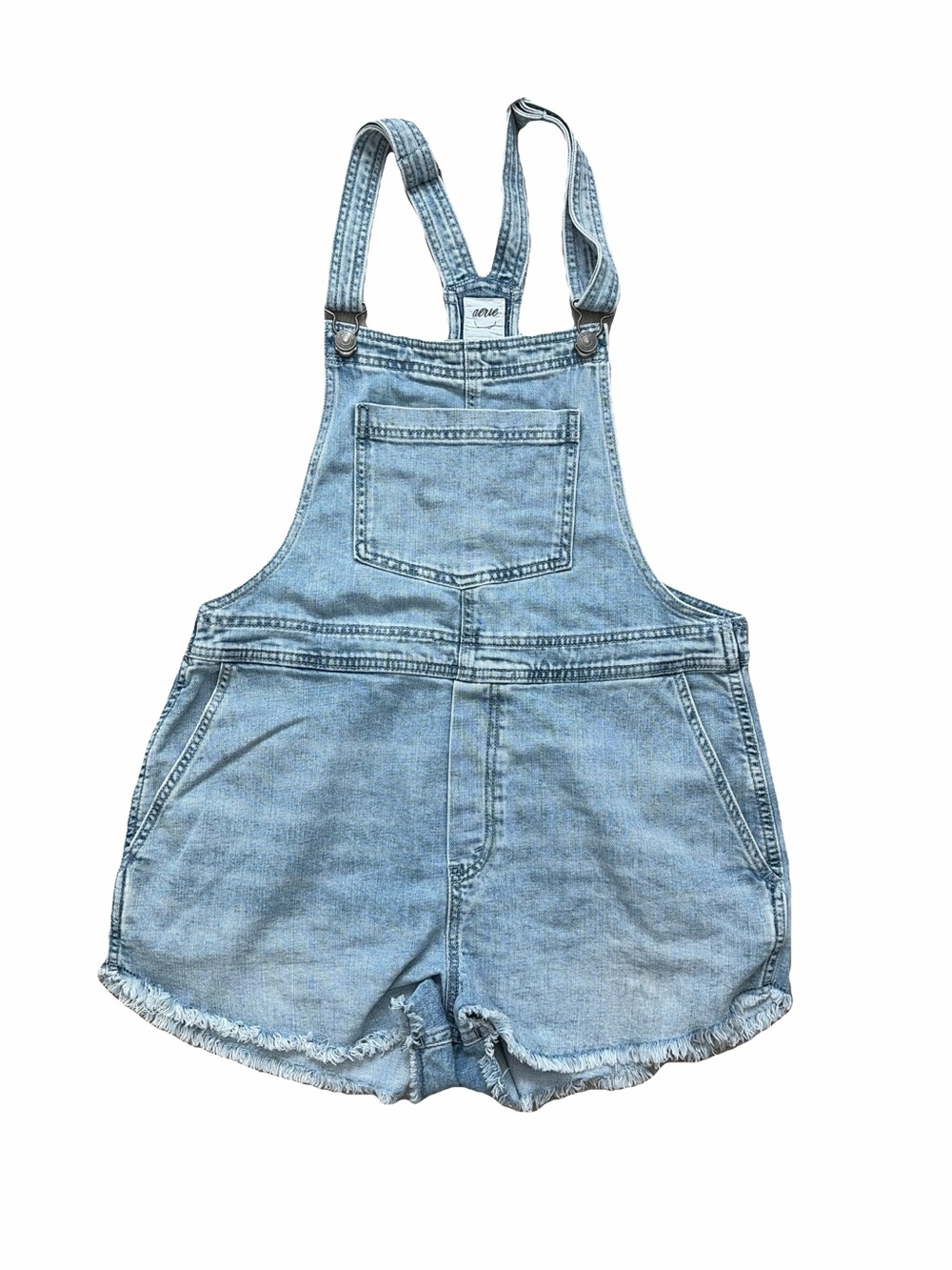Aerie Denim Shortalls